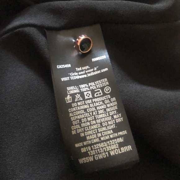 Ted Baker pleated front blouse - Picture 11 of 11